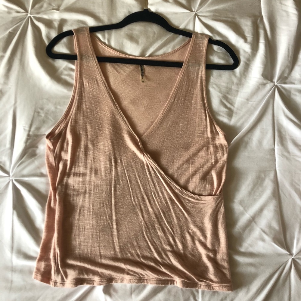 Light pink top